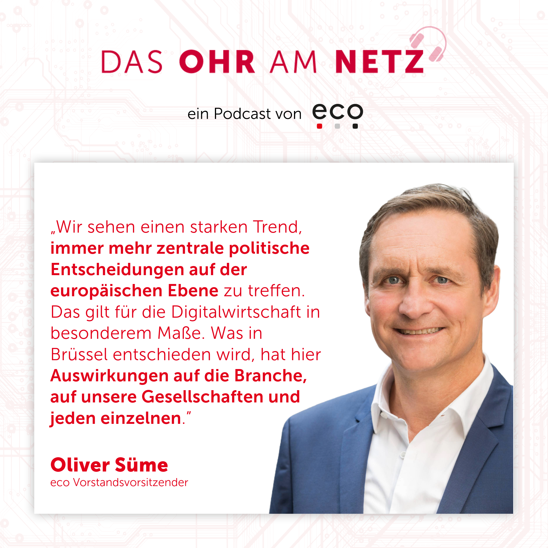 eco Podcast zur EU-Wahl am 9. Juni 2024 1