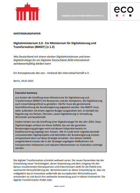 Wahl/Digital 2025: Digitalpolitik im Fokus 2