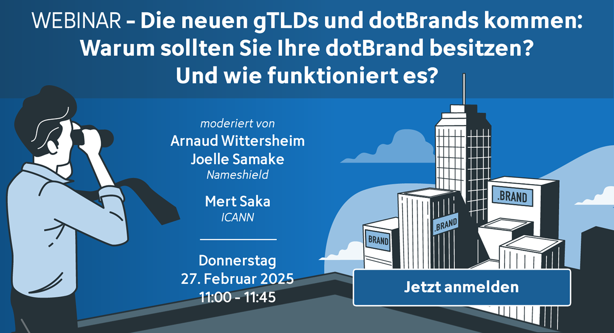 Webinar: dotBrand-Top Level Domain